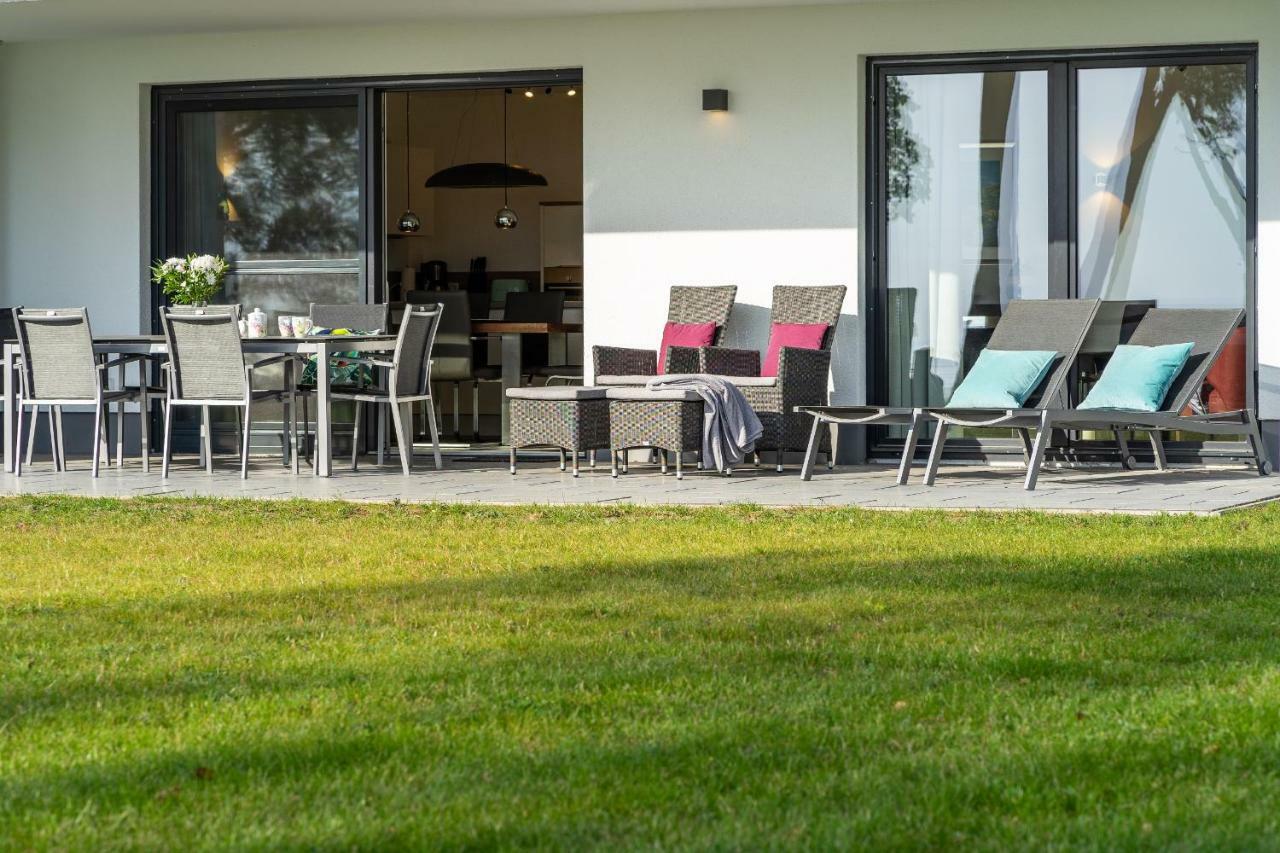 Terrassenwohnung "Haffparadies" - Oase Am Haff Garz  Exteriör bild